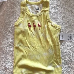 NWT girls size 7 tank